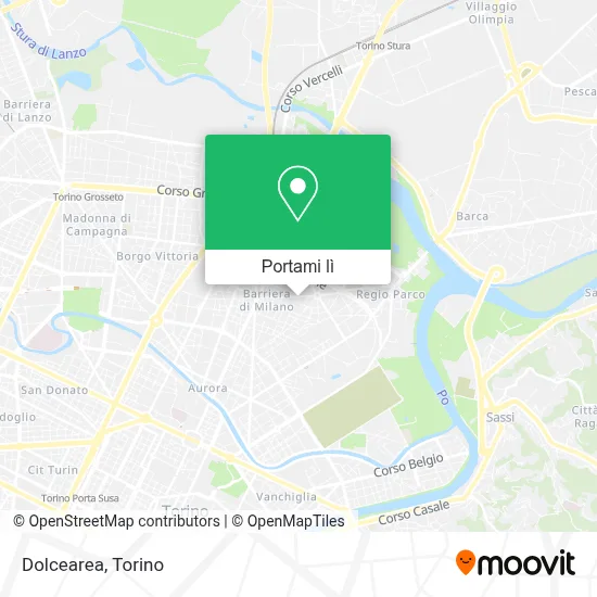 Mappa Dolcearea
