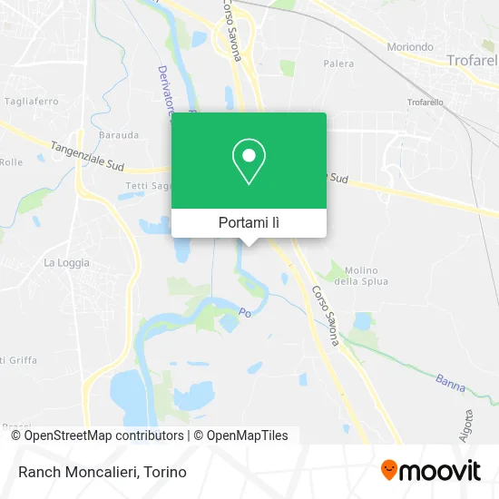 Mappa Ranch Moncalieri