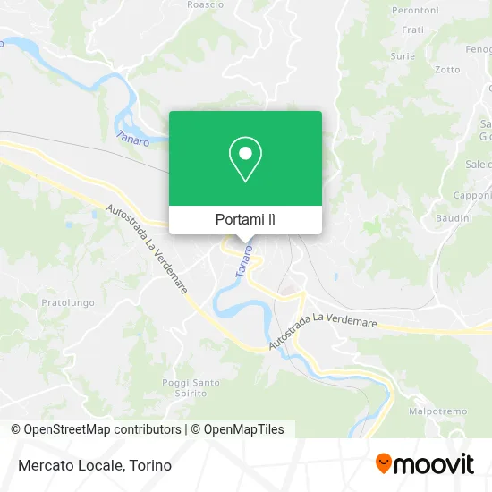 Mappa Mercato Locale