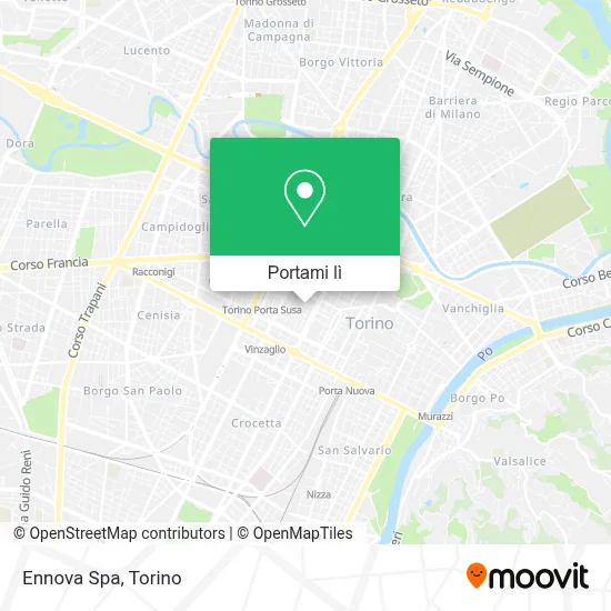 Mappa Ennova Spa