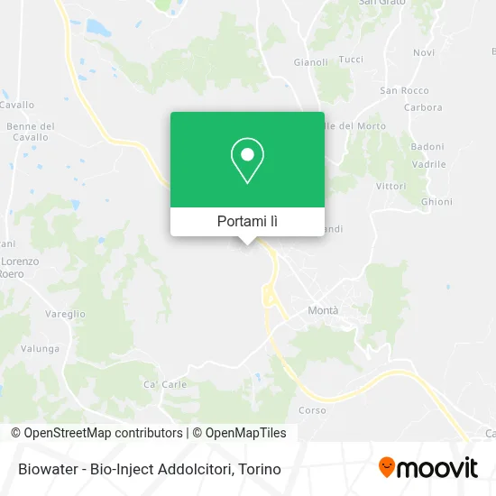 Mappa Biowater - Bio-Inject Addolcitori