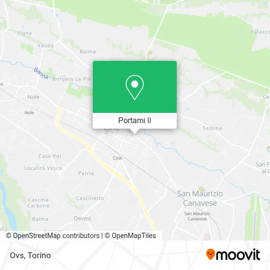 Mappa Ovs