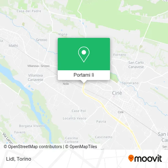 Mappa Lidl