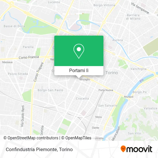 Mappa Confindustria Piemonte