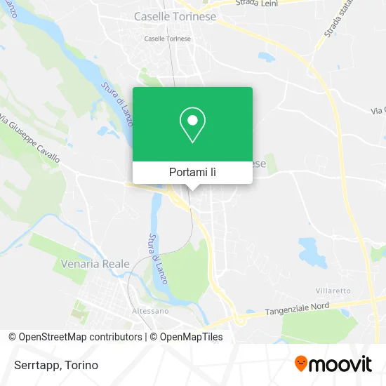 Mappa Serrtapp
