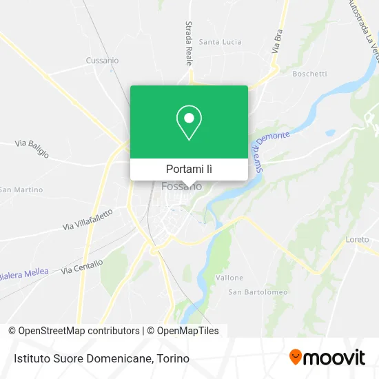 Mappa Istituto Suore Domenicane