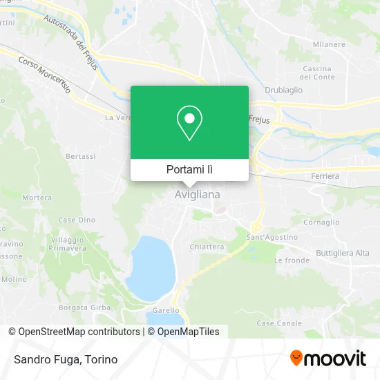 Mappa Sandro Fuga