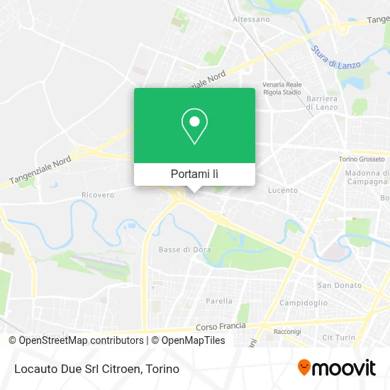 Mappa Locauto Due Srl Citroen