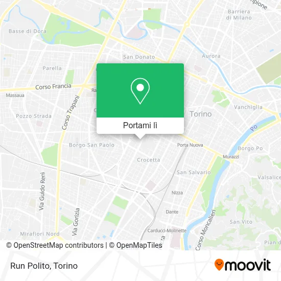 Mappa Run Polito