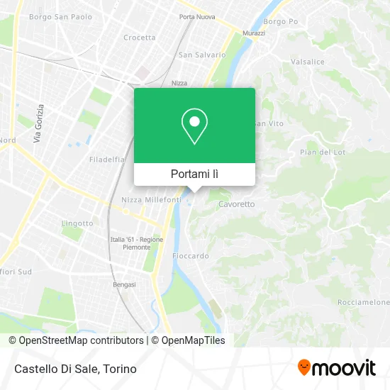 Mappa Castello Di Sale