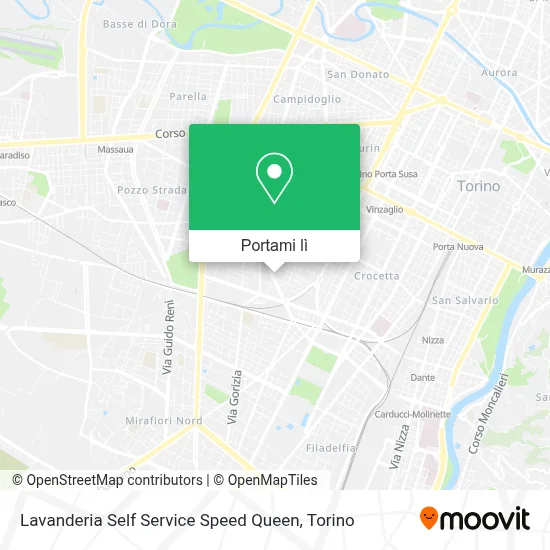Mappa Lavanderia Self Service Speed Queen