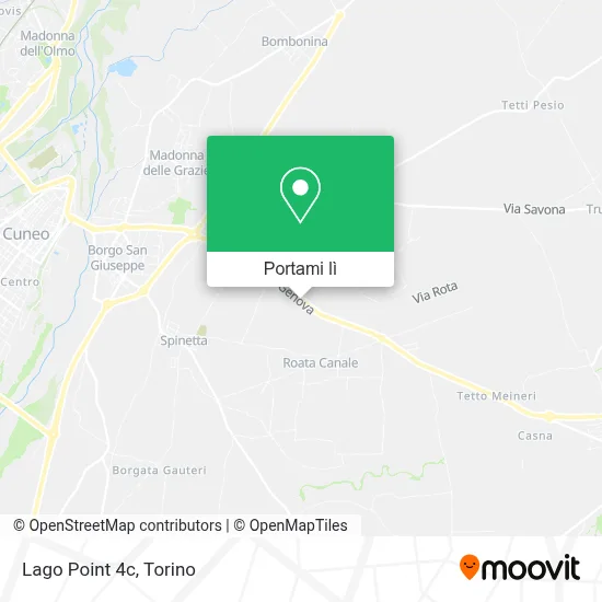 Mappa Lago Point 4c