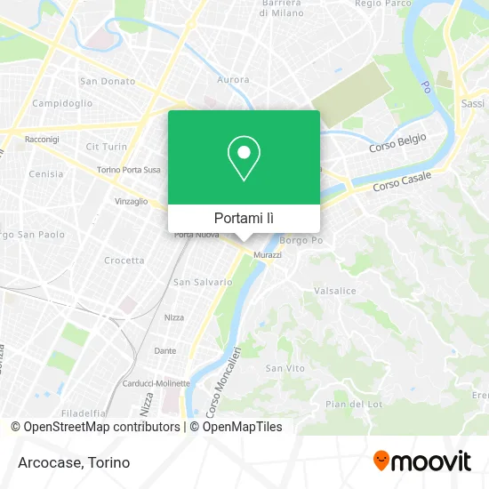 Mappa Arcocase