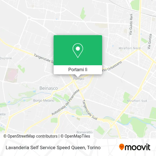 Mappa Lavanderia Self Service Speed Queen