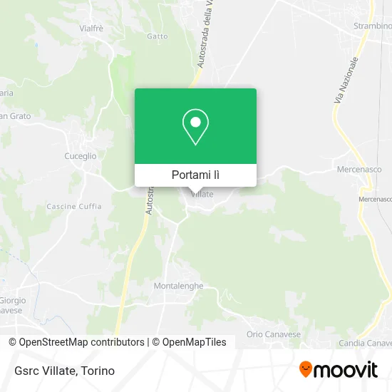 Mappa Gsrc Villate