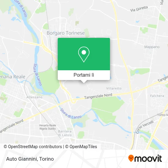 Mappa Auto Giannini