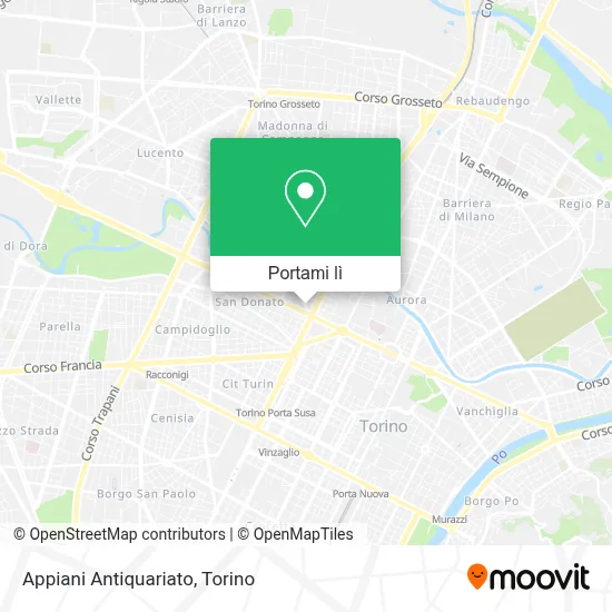 Mappa Appiani Antiquariato