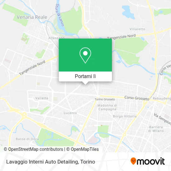 Mappa Lavaggio Interni Auto Detailing