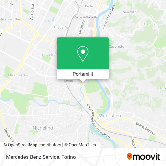 Mappa Mercedes-Benz Service