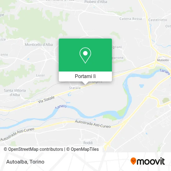 Mappa Autoalba