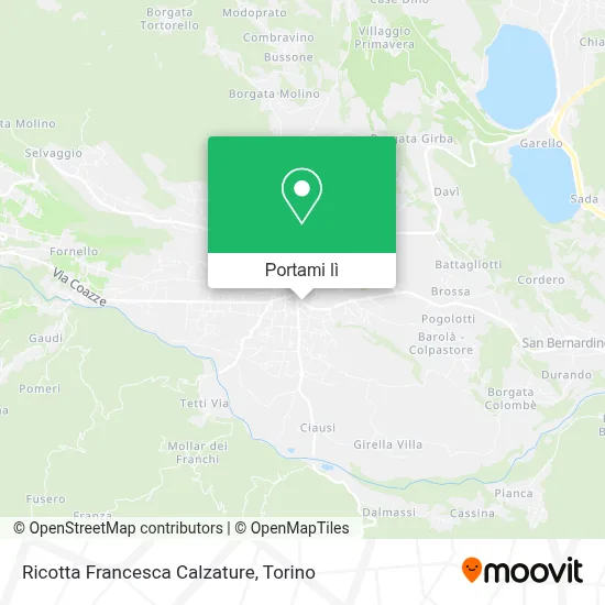 Mappa Ricotta Francesca Calzature