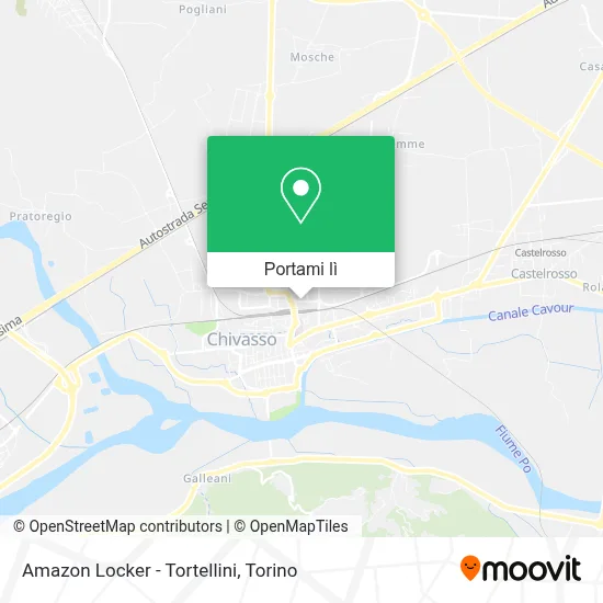 Mappa Amazon Locker - Tortellini