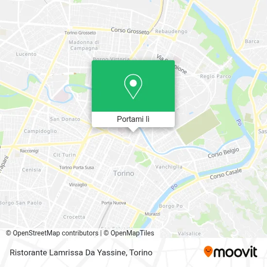 Mappa Ristorante Lamrissa Da Yassine