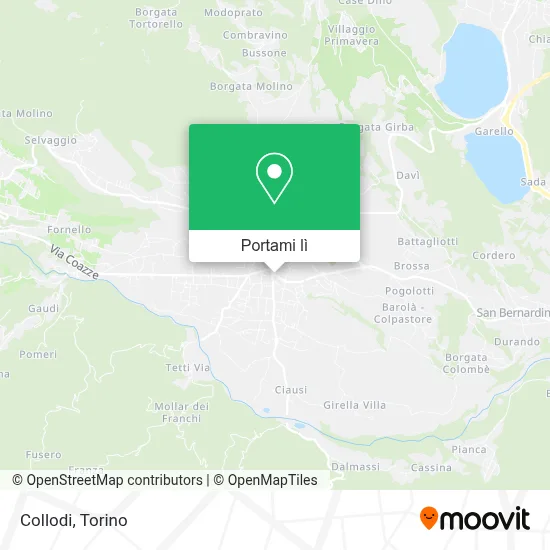 Mappa Collodi