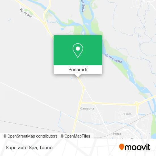 Mappa Superauto Spa