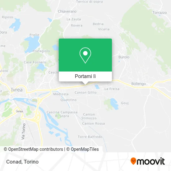 Mappa Conad