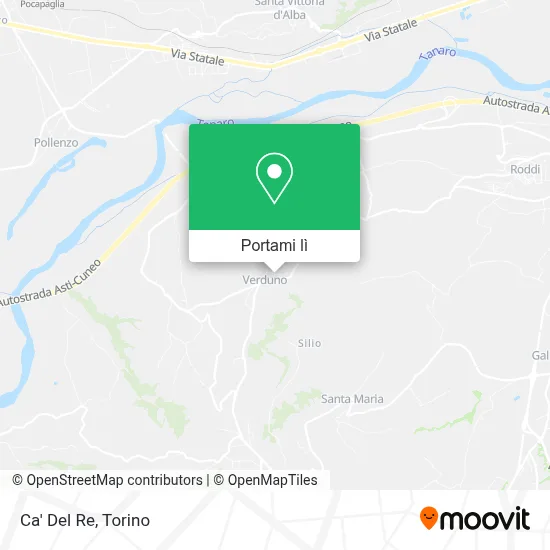 Mappa Ca' Del Re