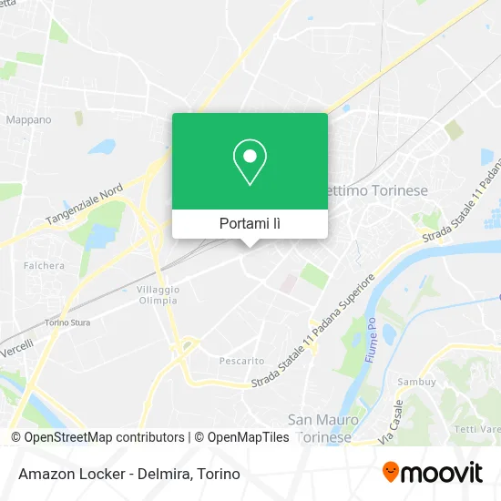 Mappa Amazon Locker - Delmira