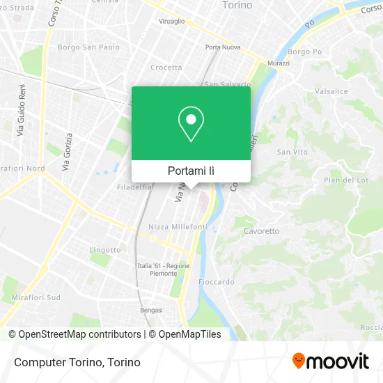 Mappa Computer Torino