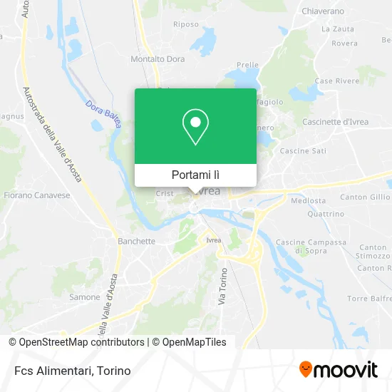 Mappa Fcs Alimentari