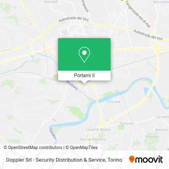 Mappa Doppler Srl - Security Distribution & Service