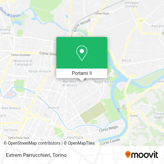 Mappa Extrem Parrucchieri
