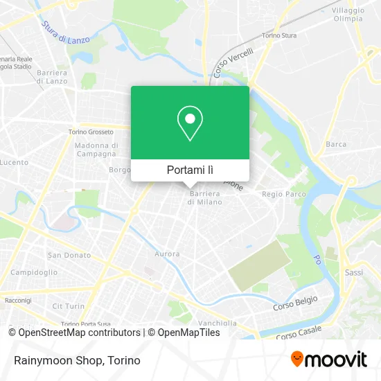 Mappa Rainymoon Shop