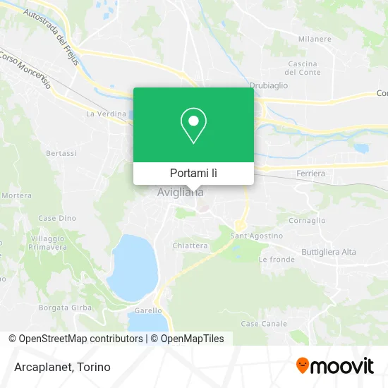 Mappa Arcaplanet