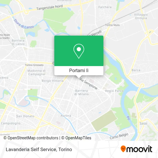 Mappa Lavanderia Self Service