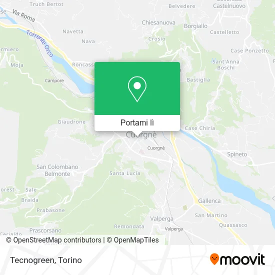 Mappa Tecnogreen
