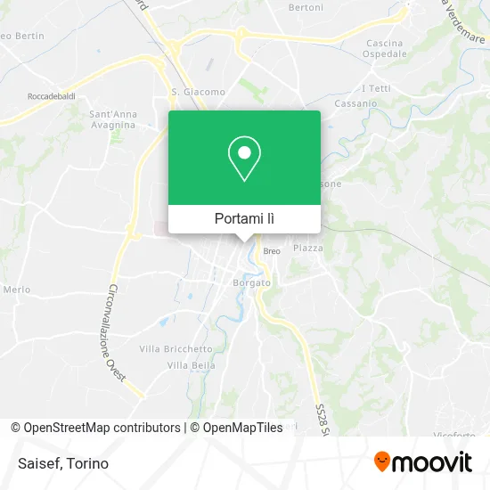 Mappa Saisef
