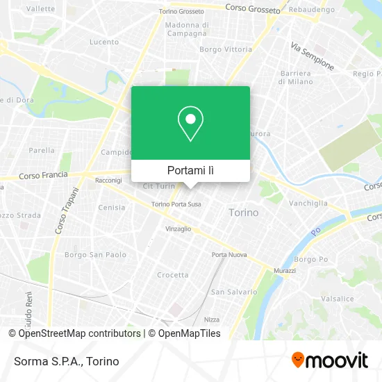 Mappa Sorma S.P.A.