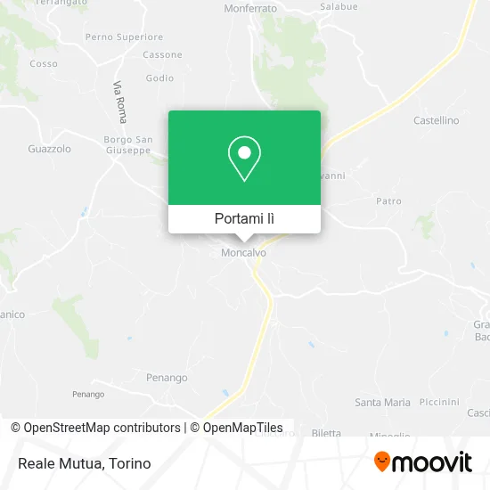 Mappa Reale Mutua