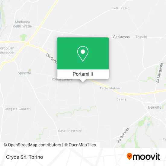 Mappa Cryos Srl