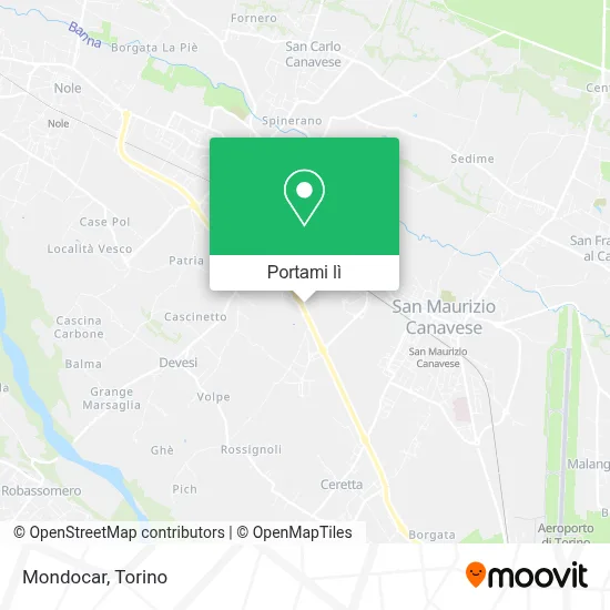 Mappa Mondocar