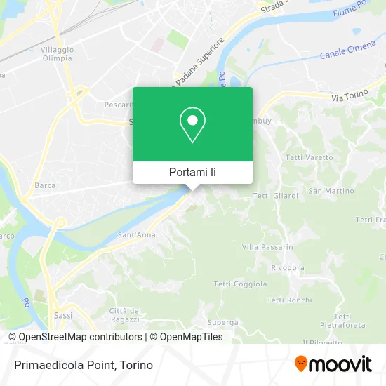 Mappa Primaedicola Point