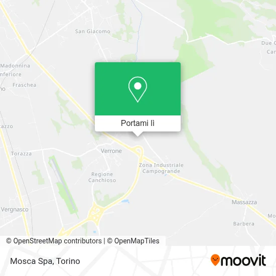 Mappa Mosca Spa