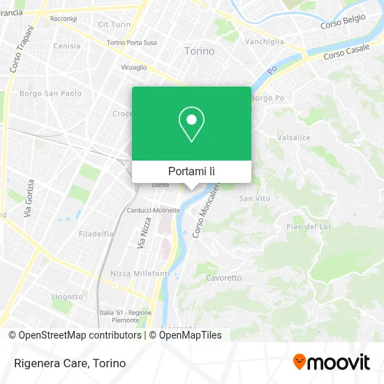 Mappa Rigenera Care