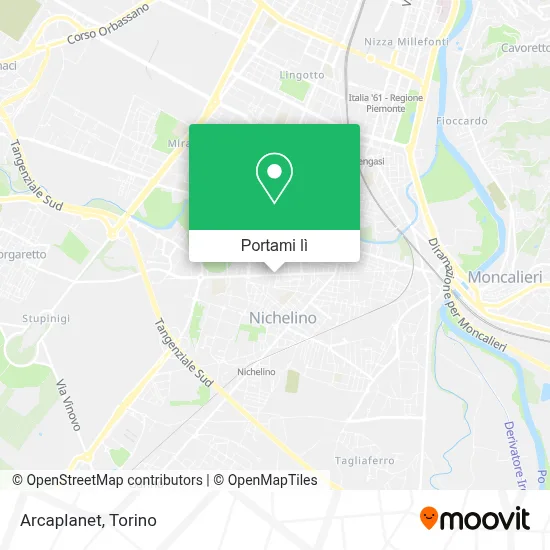 Mappa Arcaplanet