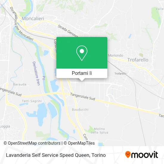 Mappa Lavanderia Self Service Speed Queen